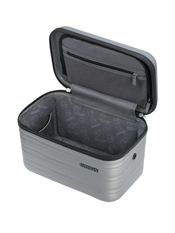 American Tourister Flashline Toilettilaukku Sky Silver Fashion