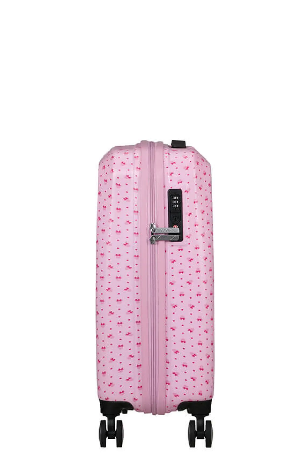 funlight_disney_nelipyrin_3.webp American Tourister Funlight Disney Nelipyöräinen matkalaukku 55cm Minnie Lenticular Pink Hot