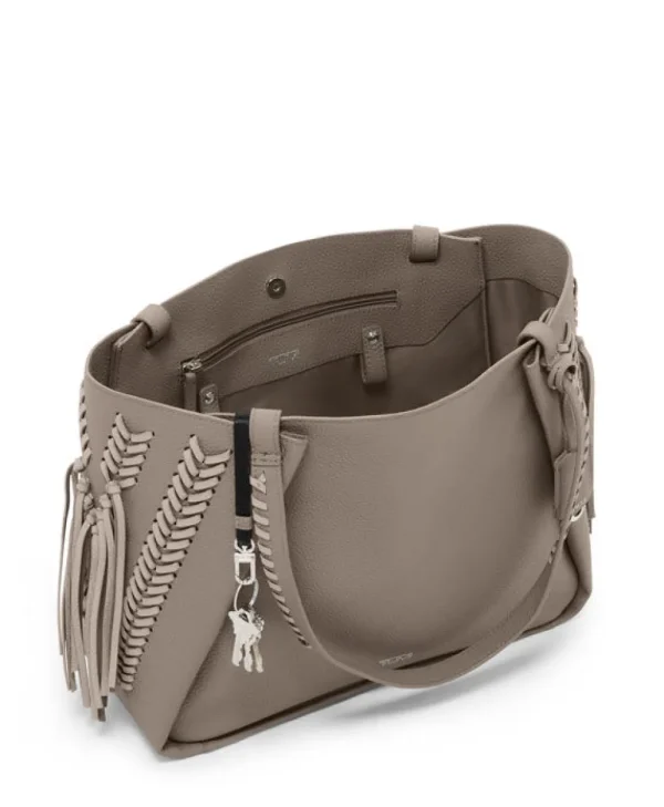 TUMI Georgica Olkalaukku Taupe whipstitch Hot