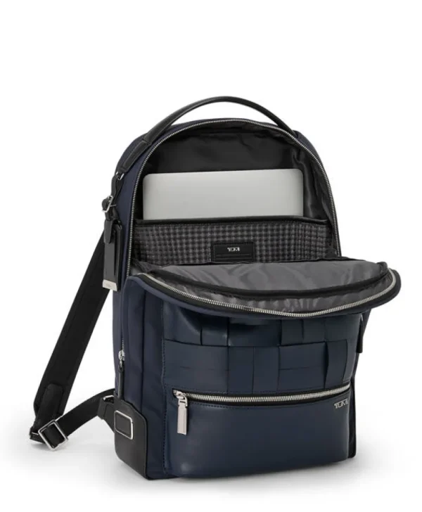 TUMI Harrison Reppu Navy Woven Outlet