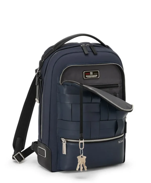 TUMI Harrison Reppu Navy Woven Outlet