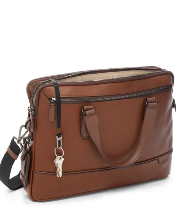 TUMI Harrison tietokonelaukku 14" Cognac Clearance