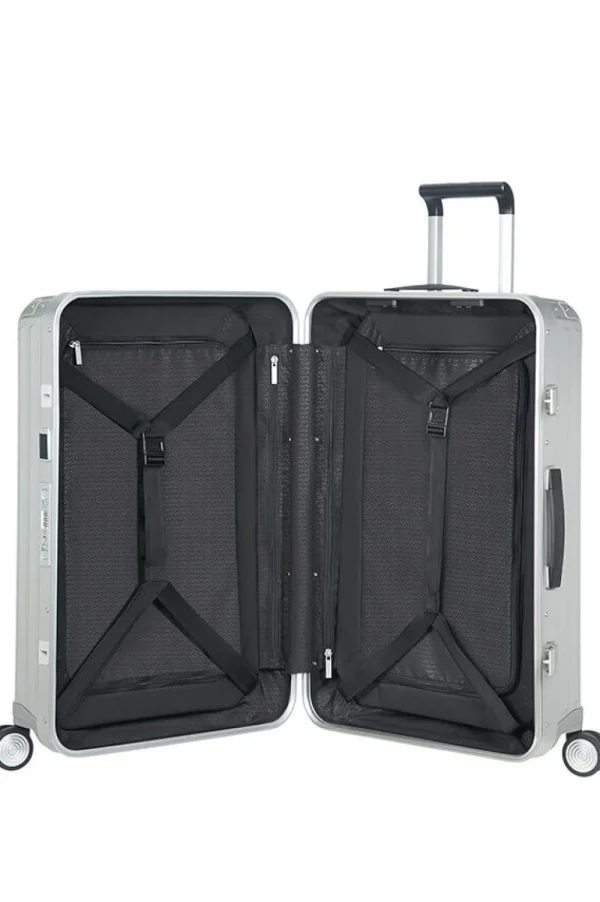 Samsonite Lite-Box Alu Nelipyöräinen matkalaukku 69cm Aluminium Best