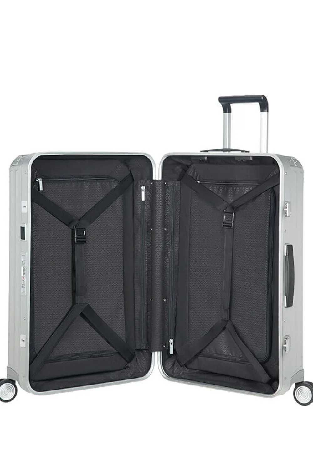 litebox_alu_nelipyrinen_m_0-2.webp Samsonite Lite-Box Alu Nelipyöräinen matkalaukku 69cm Aluminium Best