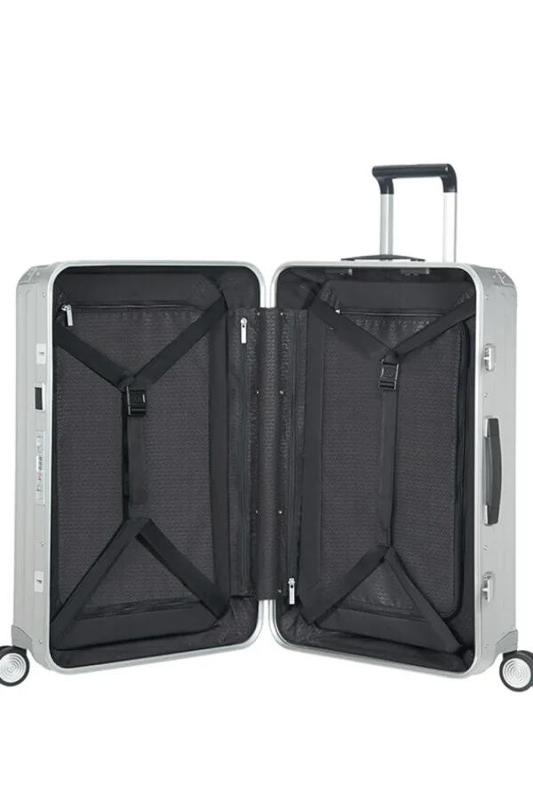 Samsonite Lite-Box Alu Nelipyöräinen matkalaukku 76cm Aluminium Outlet