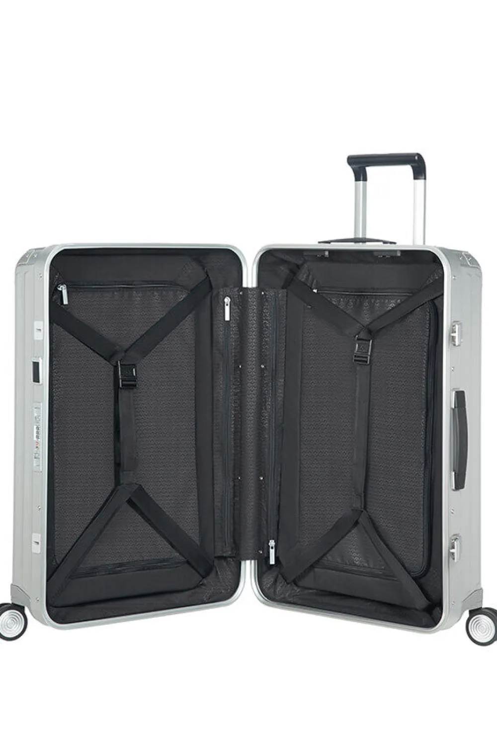litebox_alu_nelipyrinen_m_0.webp Samsonite Lite-Box Alu Nelipyöräinen matkalaukku 76cm Aluminium Outlet