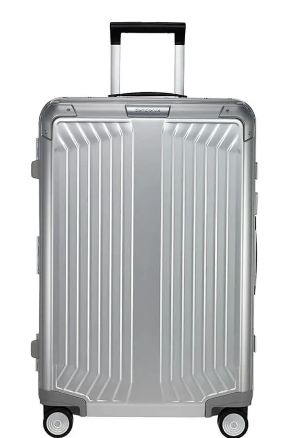 Samsonite Lite-Box Alu Nelipyöräinen matkalaukku 69cm Aluminium Best