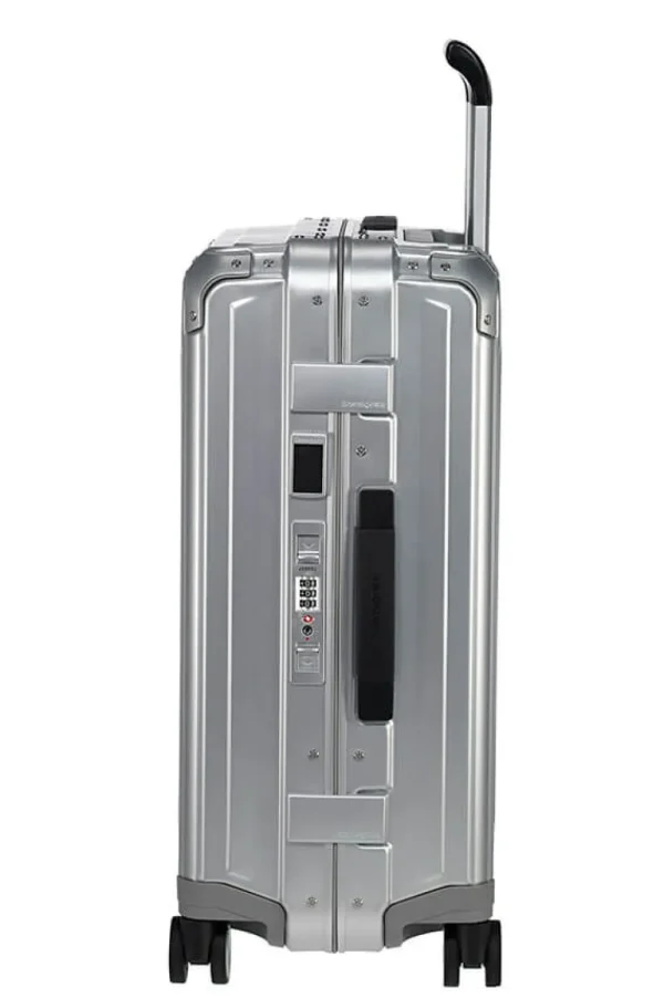 Samsonite Lite-Box Alu Nelipyöräinen matkalaukku 55cm Aluminium Fashion