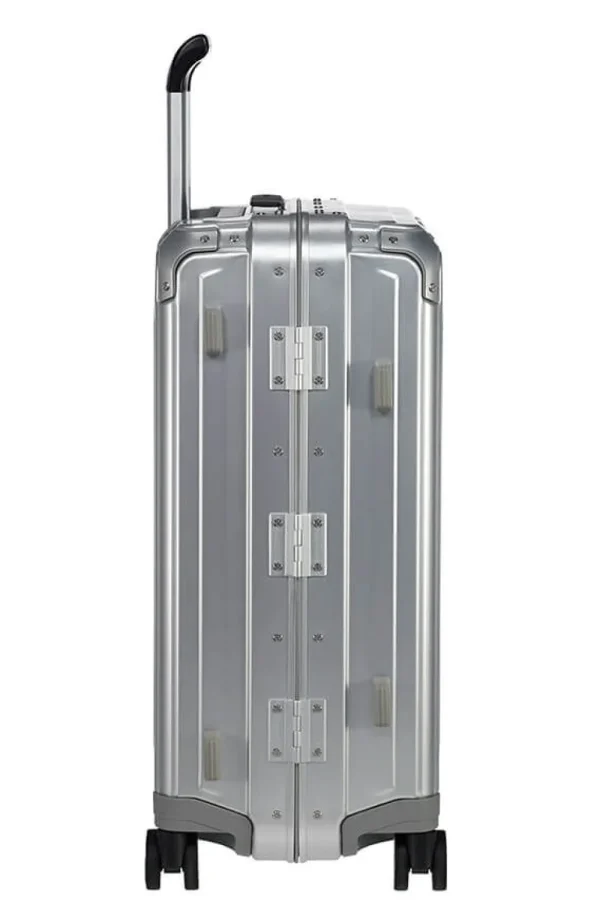 Samsonite Lite-Box Alu Nelipyöräinen matkalaukku 55cm Aluminium Fashion