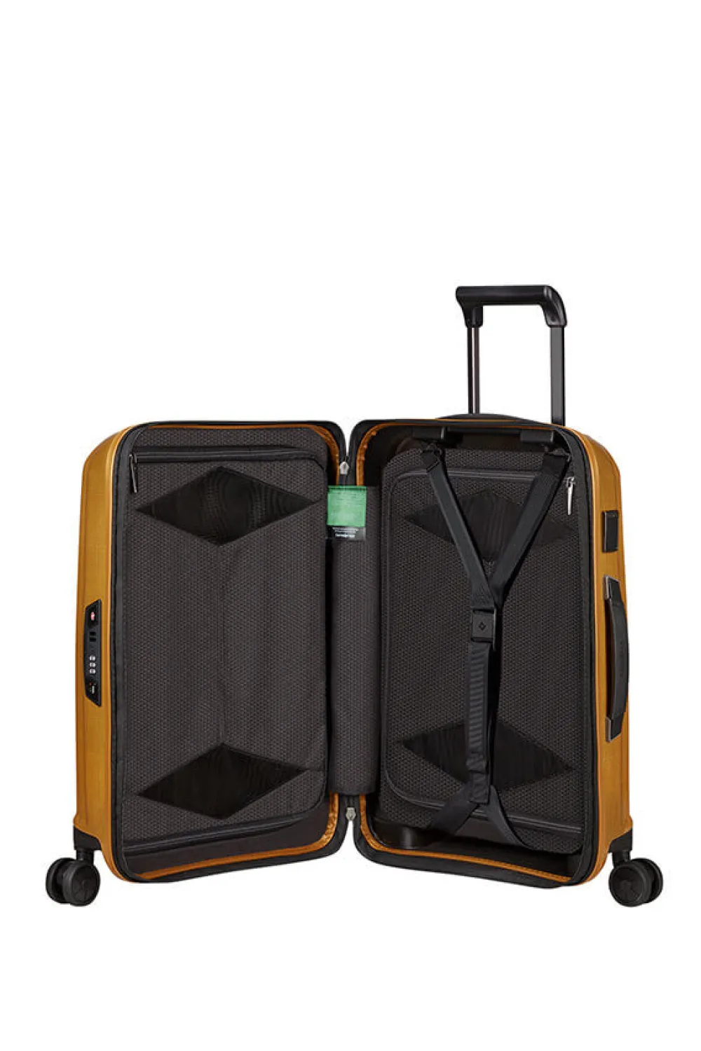 majorlite_nelipyrinen_laa_0-2.webp Samsonite Major-Lite Nelipyöräinen laajennettava matkalaukku 55cm Saffron Yellow Online