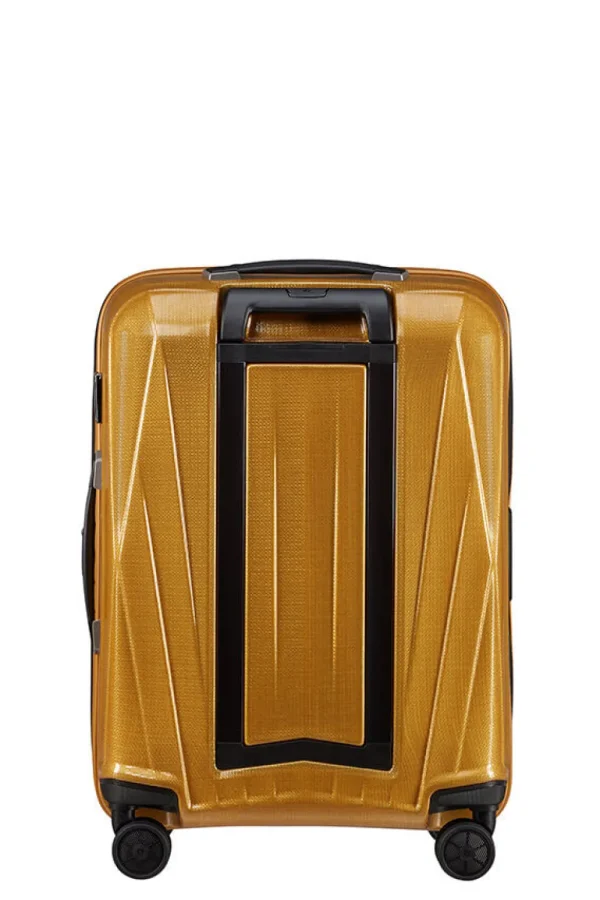 Samsonite Major-Lite Nelipyöräinen laajennettava matkalaukku 55cm Saffron Yellow Online
