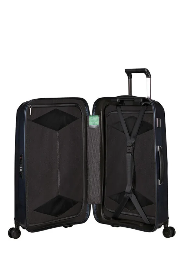 Samsonite Major-Lite Nelipyöräinen matkalaukku 69cm Midnight Blue New
