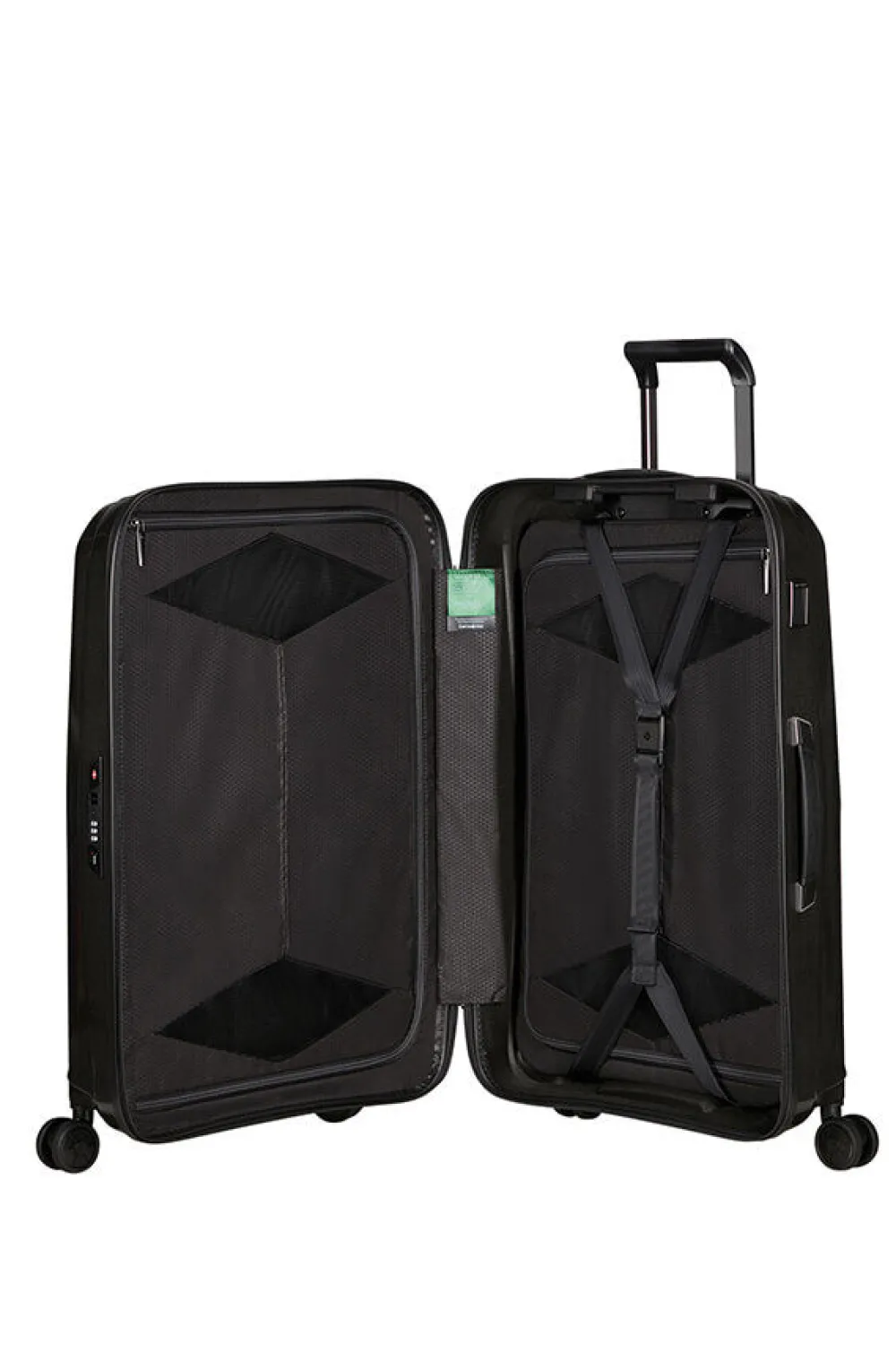 majorlite_nelipyrinen_mat_0.webp Samsonite Major-Lite Nelipyöräinen matkalaukku 69cm Black Fashion