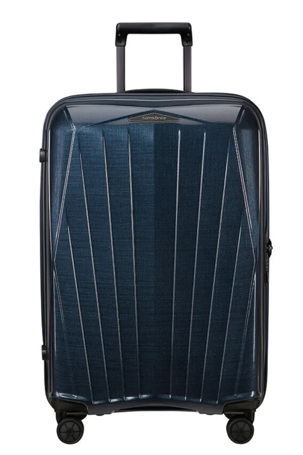 Samsonite Major-Lite Nelipyöräinen matkalaukku 69cm Midnight Blue New