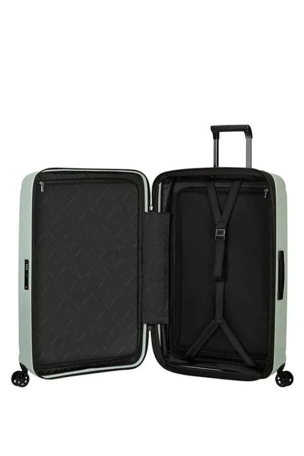 Samsonite Nuon Nelipyöräinen laajennettava matkalaukku 75cm Metallic Mineral Green Clearance
