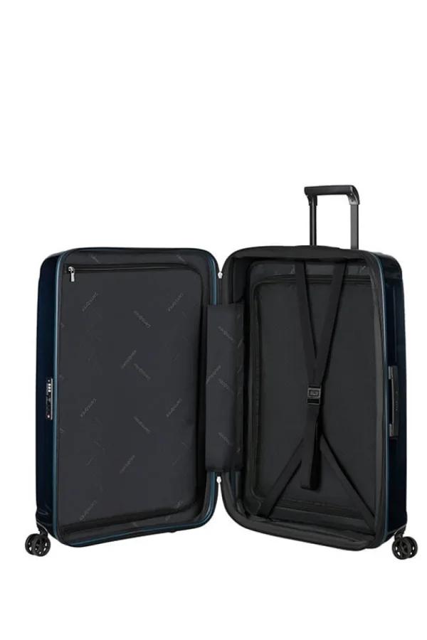 Samsonite Nuon Nelipyöräinen laajennettava matkalaukku 81cm Metallic Dark Blue Best