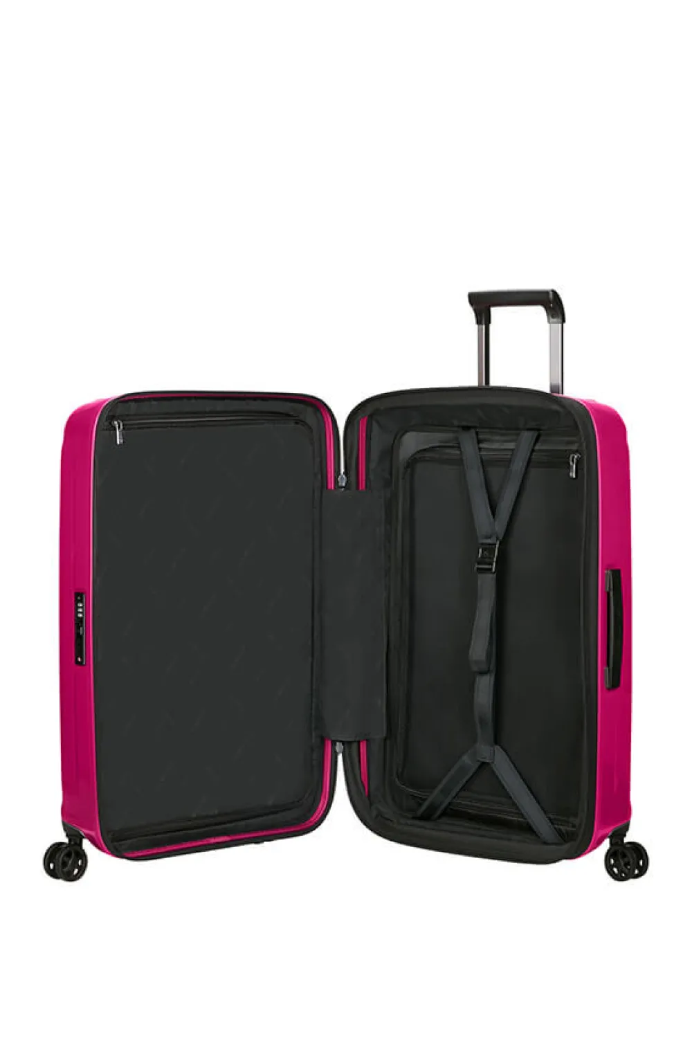 nuon_nelipyrinen_laajenne_0-6.webp Samsonite Nuon Nelipyöräinen laajennettava matkalaukku 69cm Metallic Ruby New