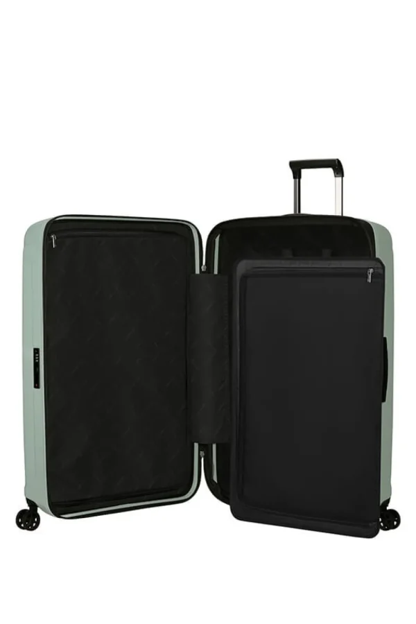 Samsonite Nuon Nelipyöräinen laajennettava matkalaukku 81cm Metallic Mineral Green New