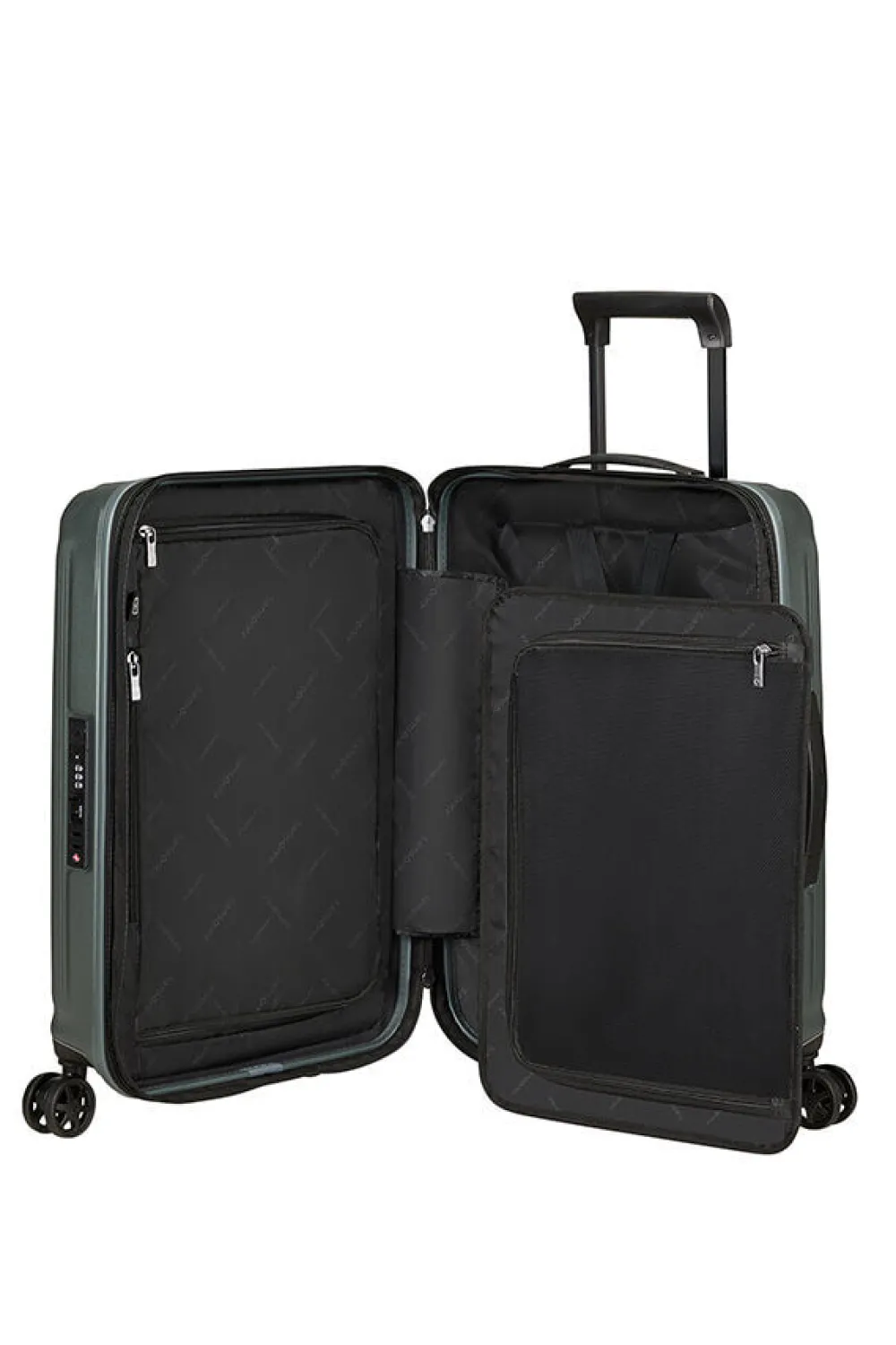 nuon_nelipyrinen_laajenne_1-23.webp Samsonite Nuon Nelipyöräinen laajennettava matkalaukku 55cm Matt Sage Khaki Online
