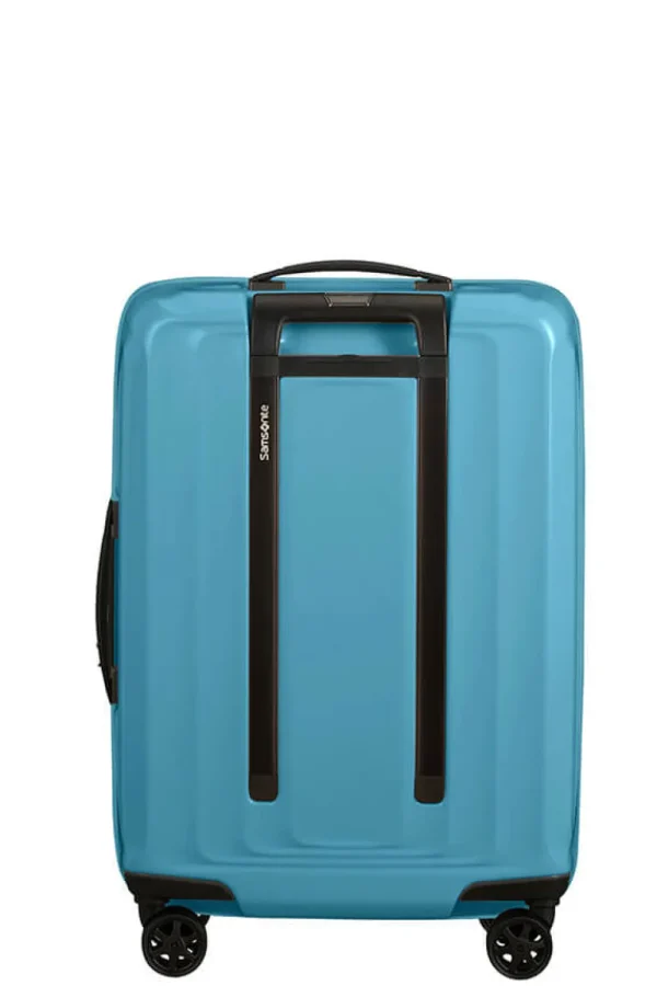 Samsonite Nuon Nelipyöräinen laajennettava matkalaukku 55cm Metallic Ocean Blue Clearance