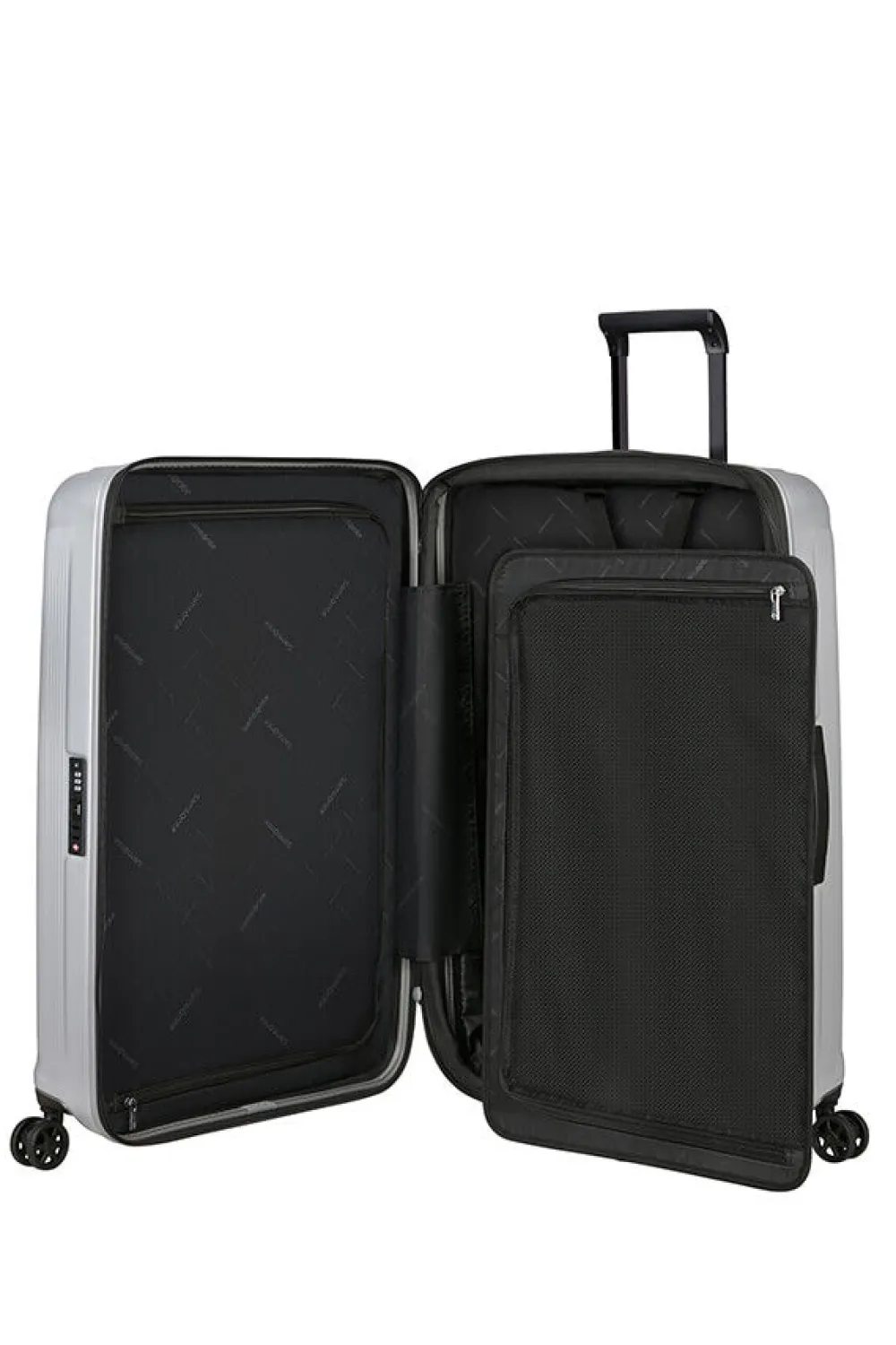 nuon_nelipyrinen_laajenne_1-7.webp Samsonite Nuon Nelipyöräinen laajennettava matkalaukku 75cm Matt Silver Best