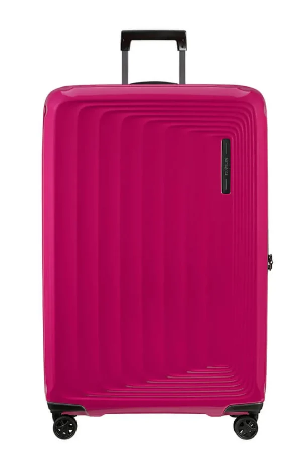 Samsonite Nuon Nelipyöräinen laajennettava matkalaukku 81cm Metallic Ruby Best