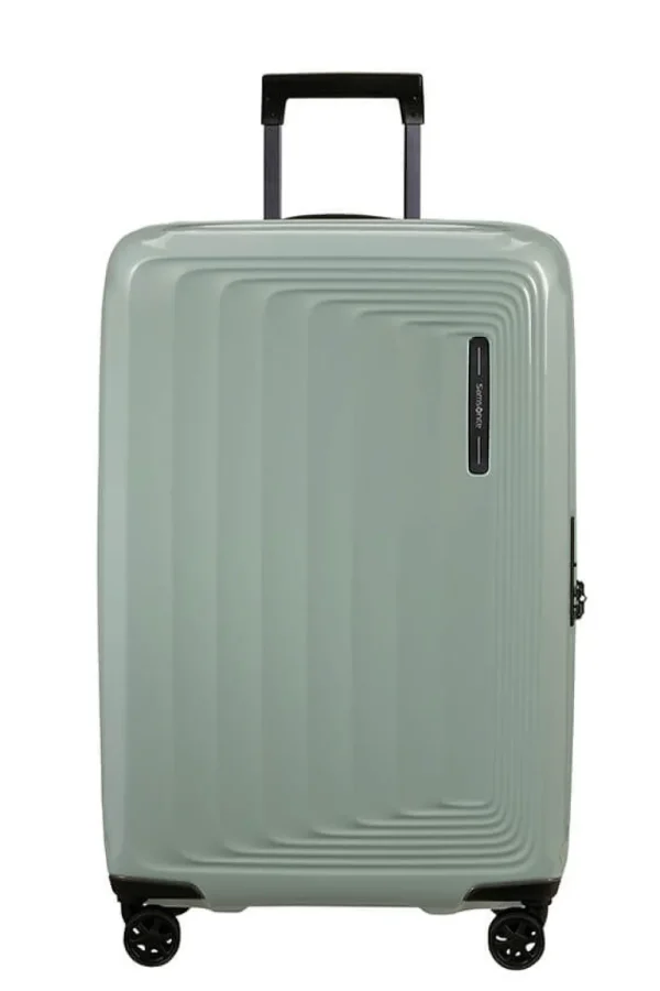 Samsonite Nuon Nelipyöräinen laajennettava matkalaukku 69cm Metallic Mineral Green Sale