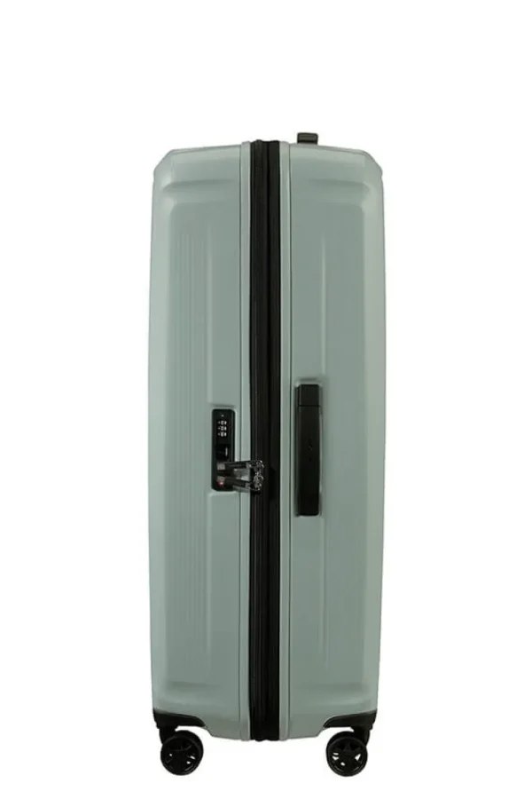 Samsonite Nuon Nelipyöräinen laajennettava matkalaukku 81cm Metallic Mineral Green New