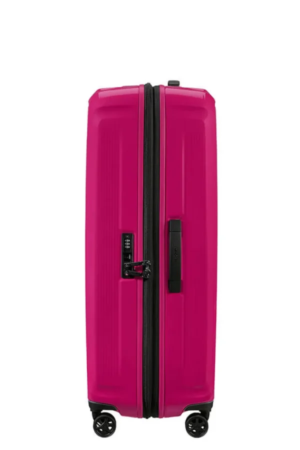 Samsonite Nuon Nelipyöräinen laajennettava matkalaukku 81cm Metallic Ruby Best