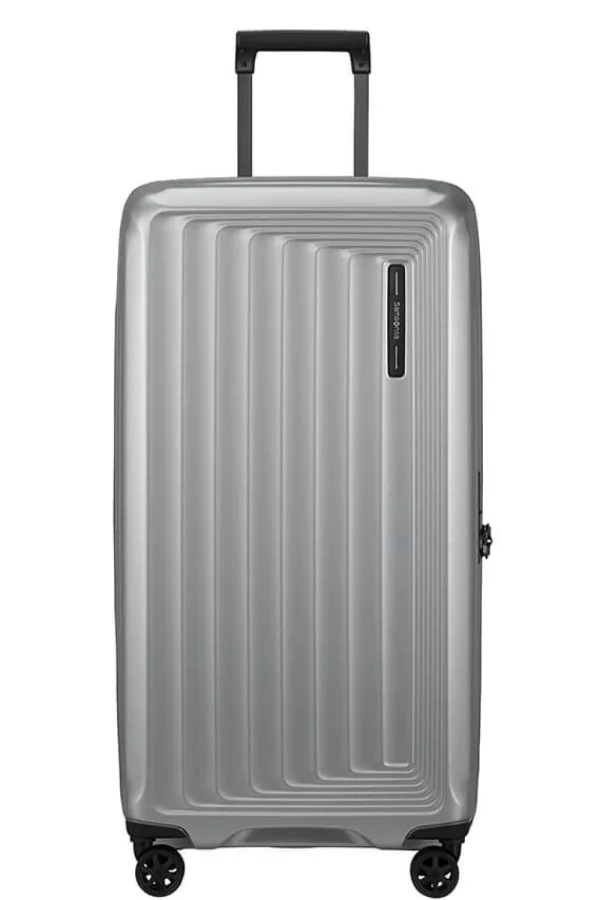 Samsonite Nuon Trunk 80cm Matt Silver Outlet