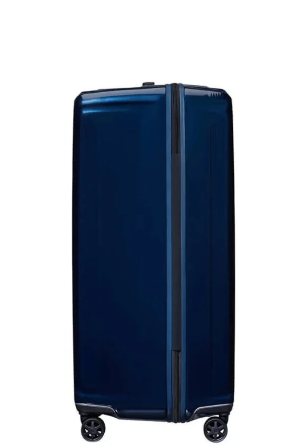 Samsonite Nuon Trunk 80cm Metallic Dark Blue New