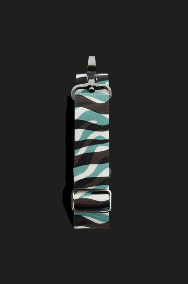 Lipault Plume Accessoires Olkahihna Zebra Green Hot