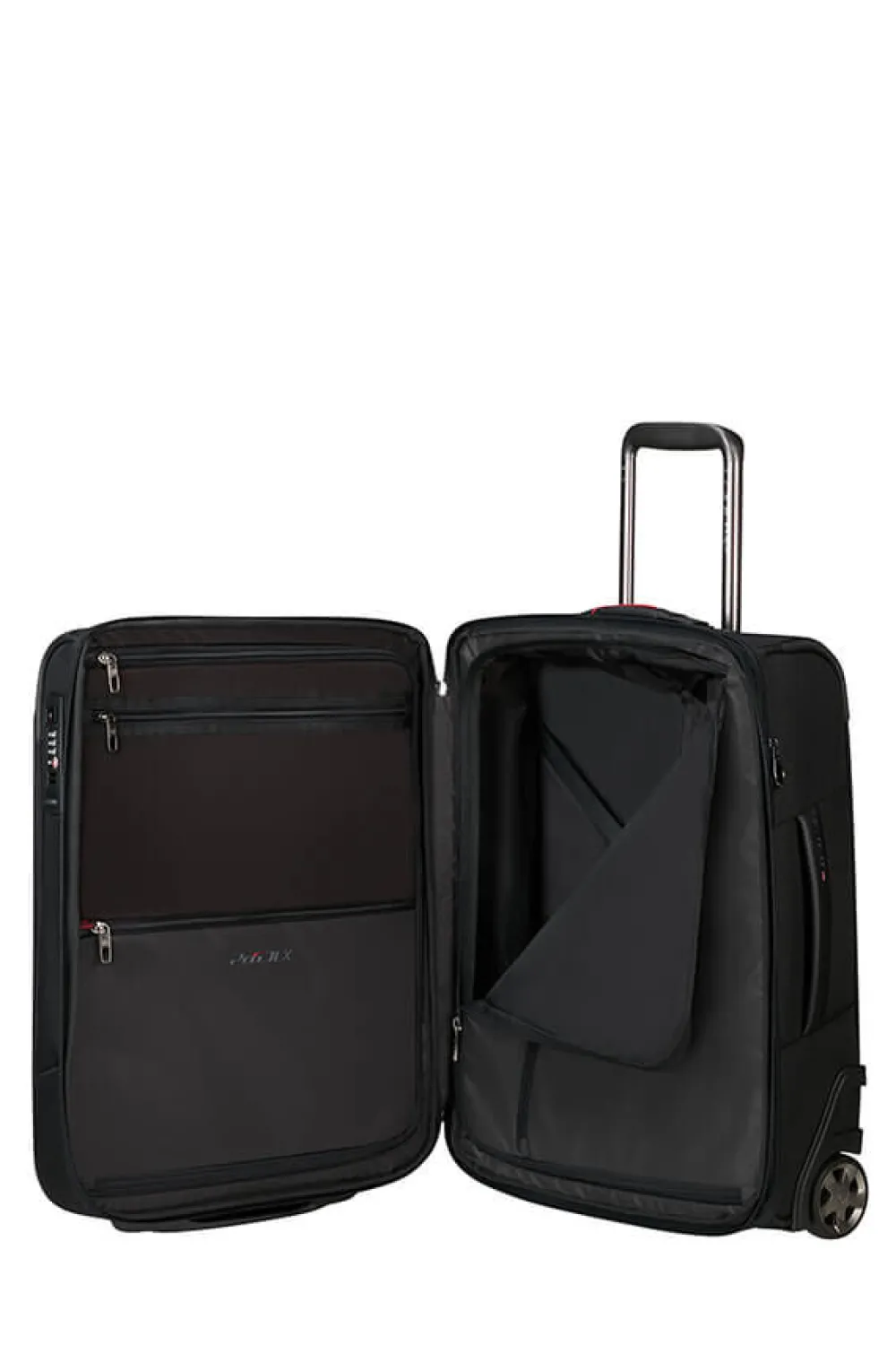 prodlx__kaksipyrinen_laaj_2.webp Samsonite Pro-DLX 6 Kaksipyöräinen laajennettava matkalaukku 55cm Black Best