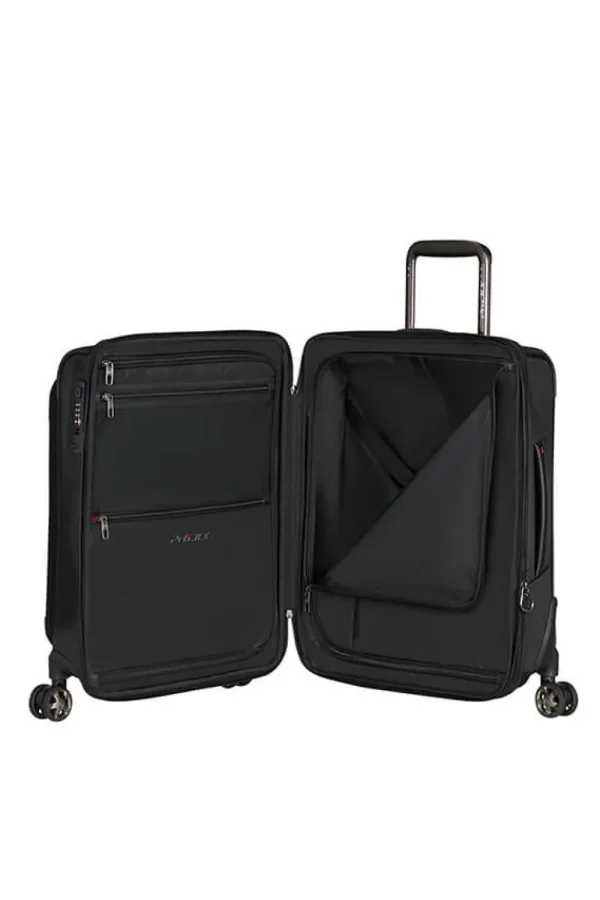 Samsonite Pro-DLX 6 Nelipyöräinen laajennettava matkalaukku 55cm Black Sale
