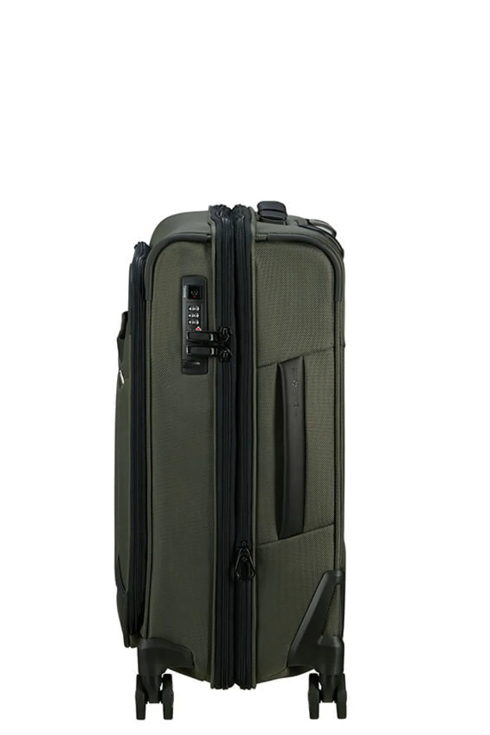 prodlx__nelipyrinen_laaje_4-2.webp Samsonite Pro-DLX 6 Nelipyöräinen laajennettava matkalaukku 55cm Green Discount
