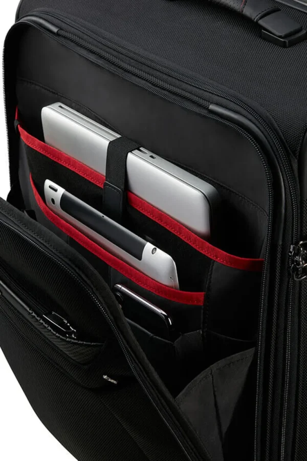 Samsonite Pro-DLX 6 Nelipyöräinen matkalaukku 55cm Black Clearance