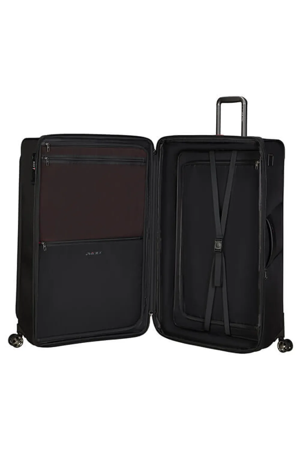 prodlx__trvl_nelipyrinen__0-1.webp Samsonite Pro-Dlx 6 Trvl Nelipyöräinen laajennettava matkalaukku 84cm Black Best