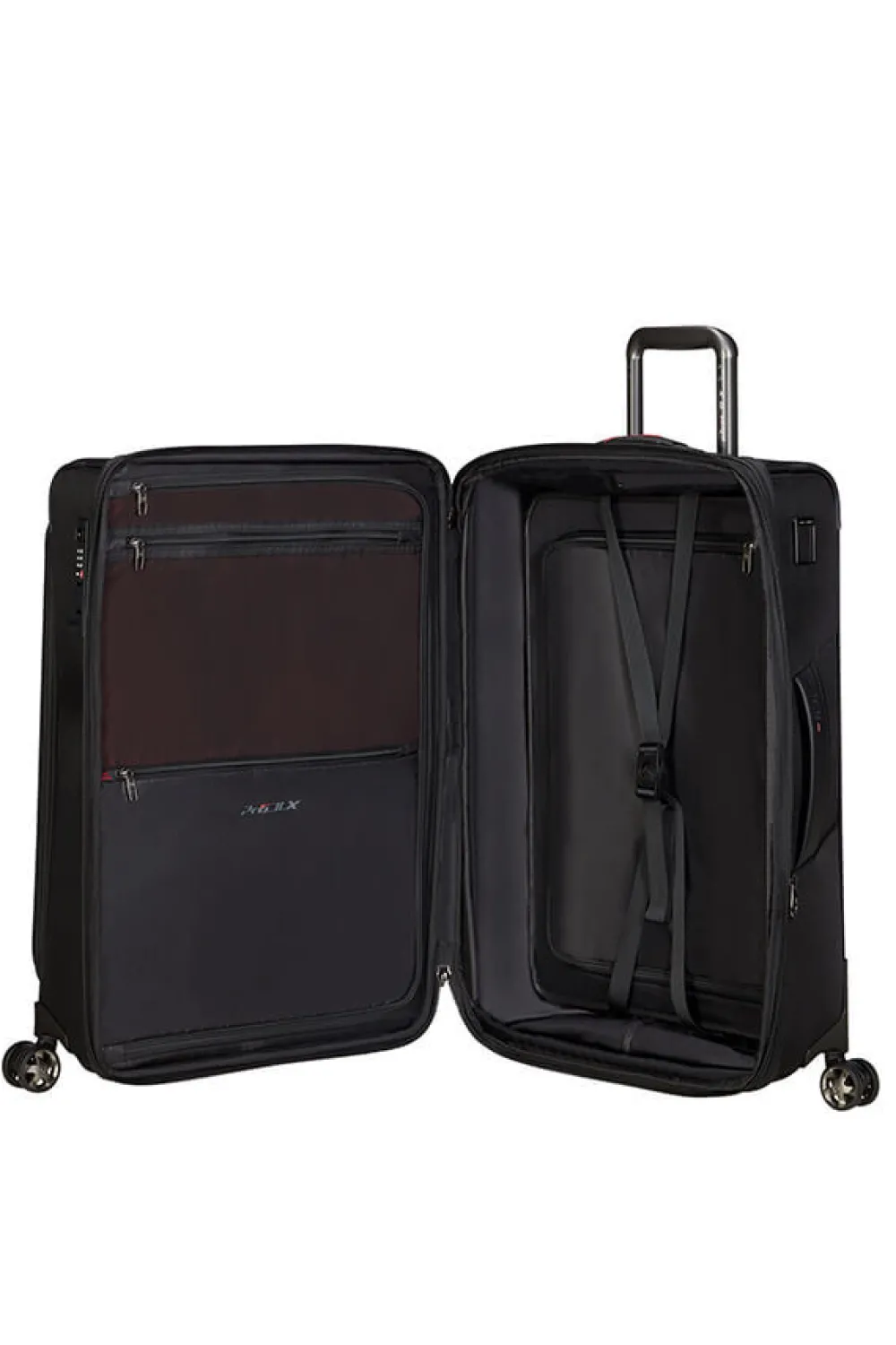 prodlx__trvl_nelipyrinen__0.webp Samsonite Pro-Dlx 6 Trvl Nelipyöräinen laajennettava matkalaukku 67cm Black Online