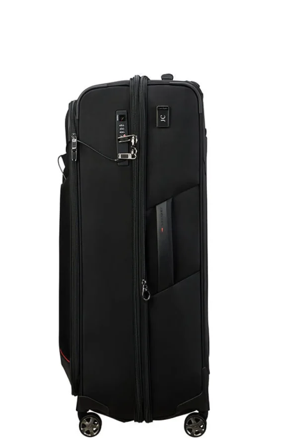 Samsonite Pro-Dlx 6 Trvl Nelipyöräinen laajennettava matkalaukku 79cm Black Clearance