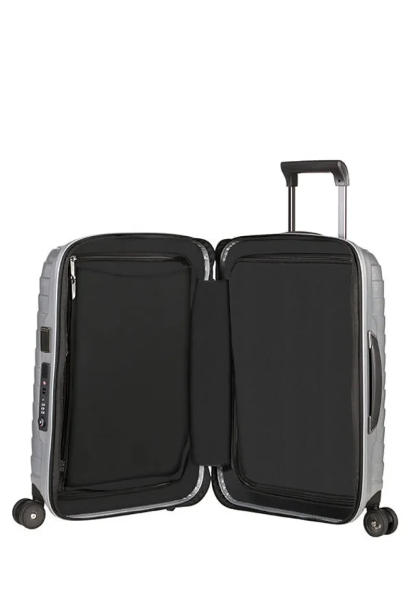 Samsonite Proxis Nelipyöräinen laajennettava matkalaukku 55cm Silver Outlet
