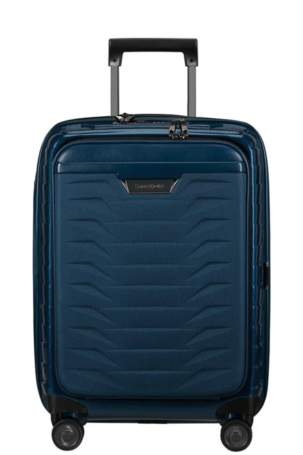Samsonite Proxis Nelipyöräinen laajennettava matkalaukku 55cm Petrol Blue Sale