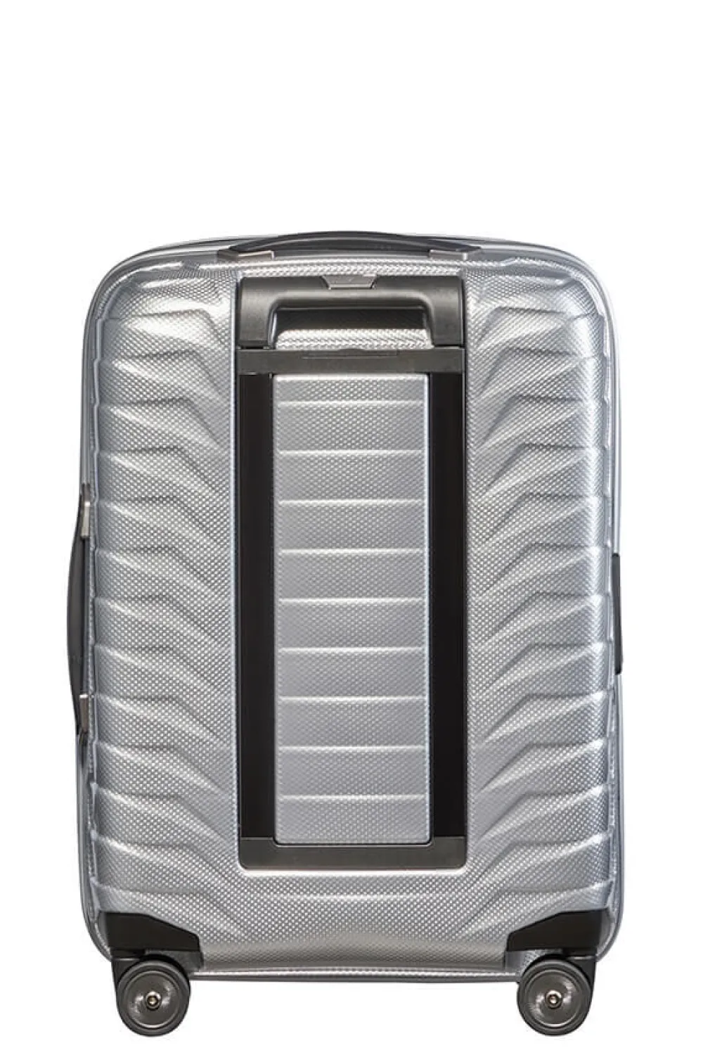 proxis_nelipyrinen_laajen_2-3.webp Samsonite Proxis Nelipyöräinen laajennettava matkalaukku 55cm Silver Outlet