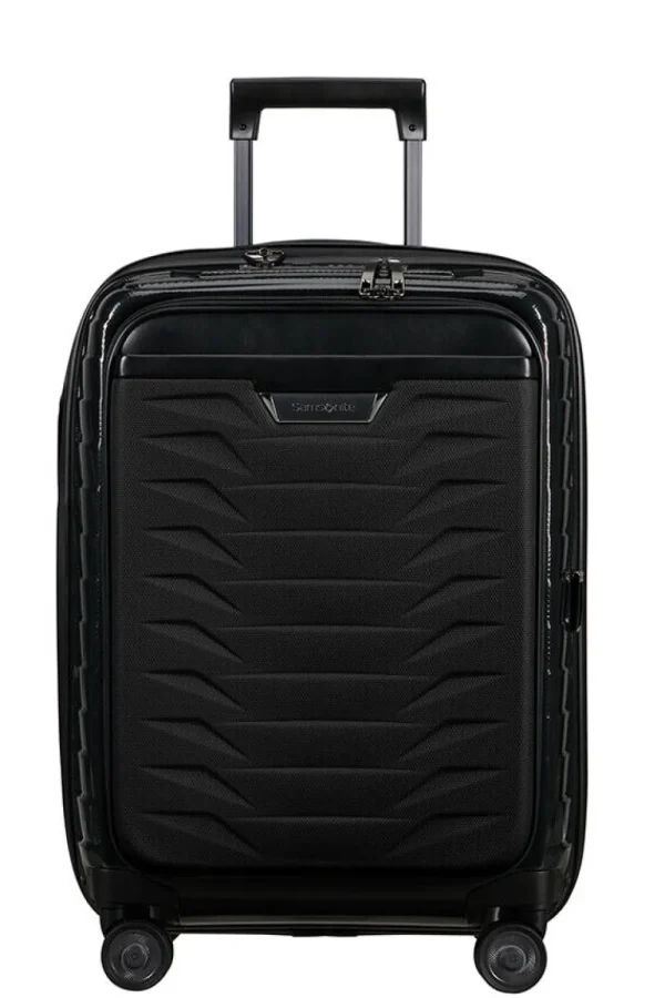 Samsonite Proxis Nelipyöräinen laajennettava matkalaukku 55cm Black New