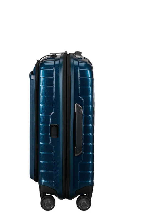 Samsonite Proxis Nelipyöräinen laajennettava matkalaukku 55cm Petrol Blue Sale