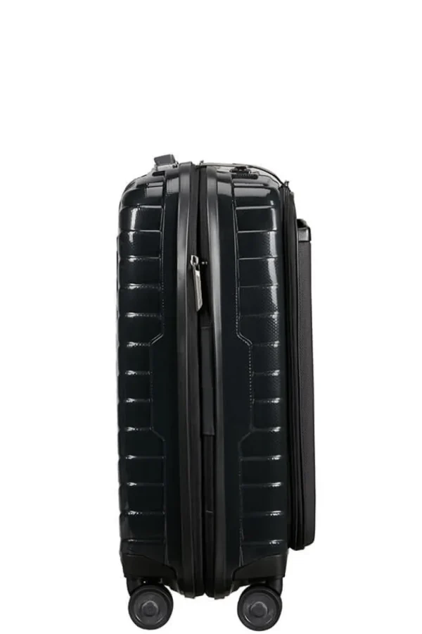 Samsonite Proxis Nelipyöräinen laajennettava matkalaukku 55cm Black New