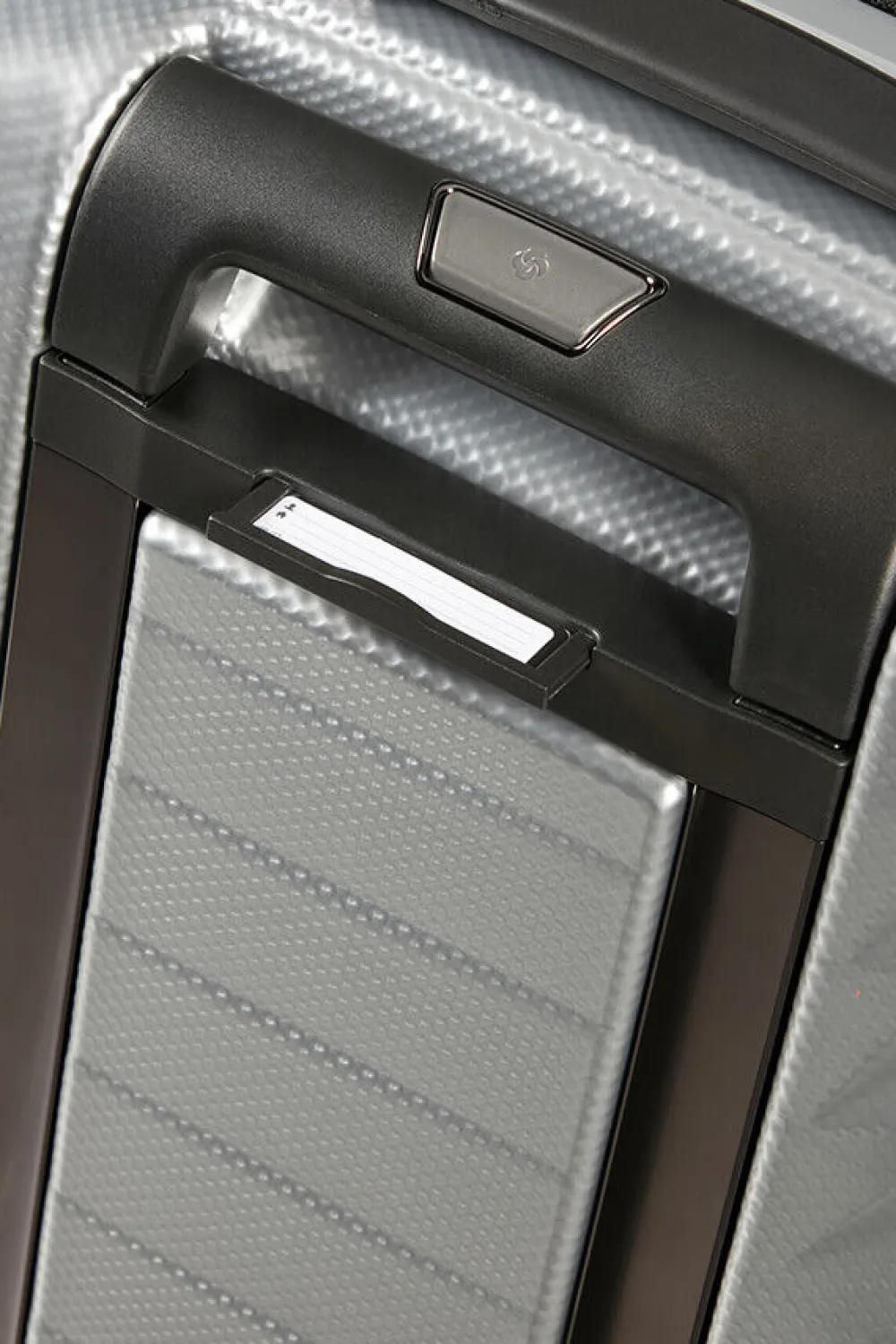 proxis_nelipyrinen_laajen_4-9.webp Samsonite Proxis Nelipyöräinen laajennettava matkalaukku 55cm Silver Fashion