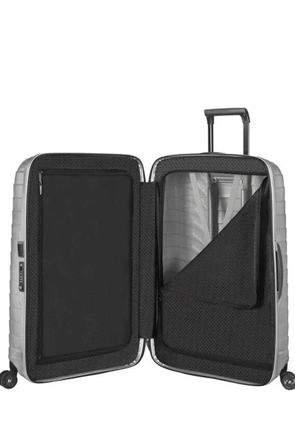 Samsonite Proxis Nelipyöräinen matkalaukku 69cm Silver New