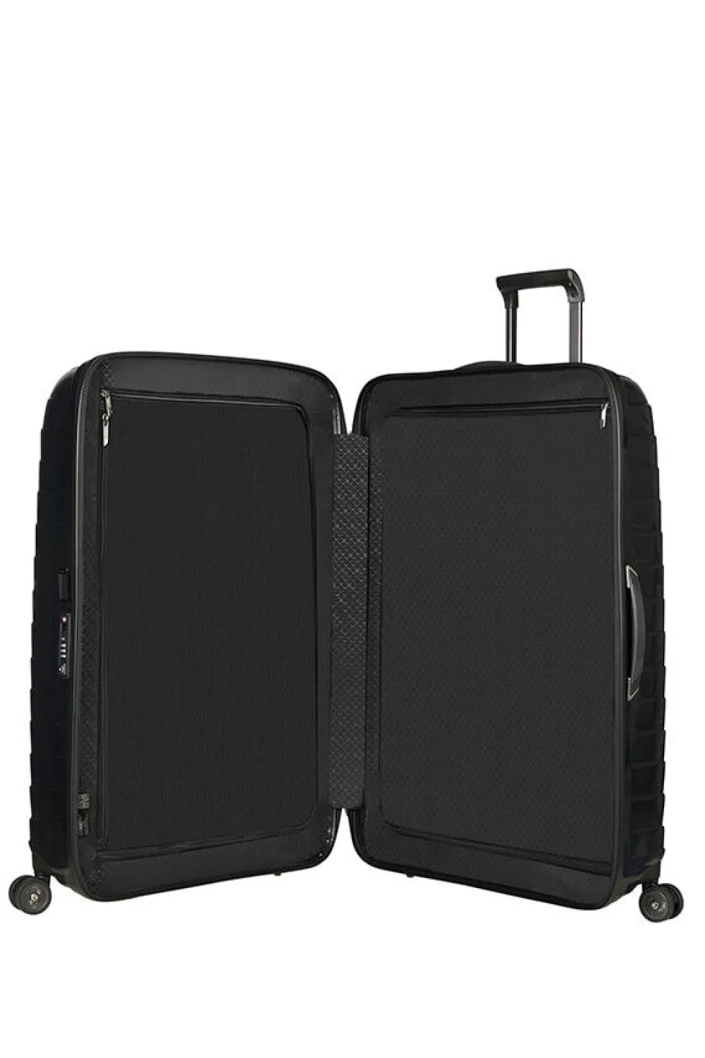 proxis_nelipyrinen_matkal_0-10.webp Samsonite Proxis Nelipyöräinen matkalaukku 81cm Black Clearance