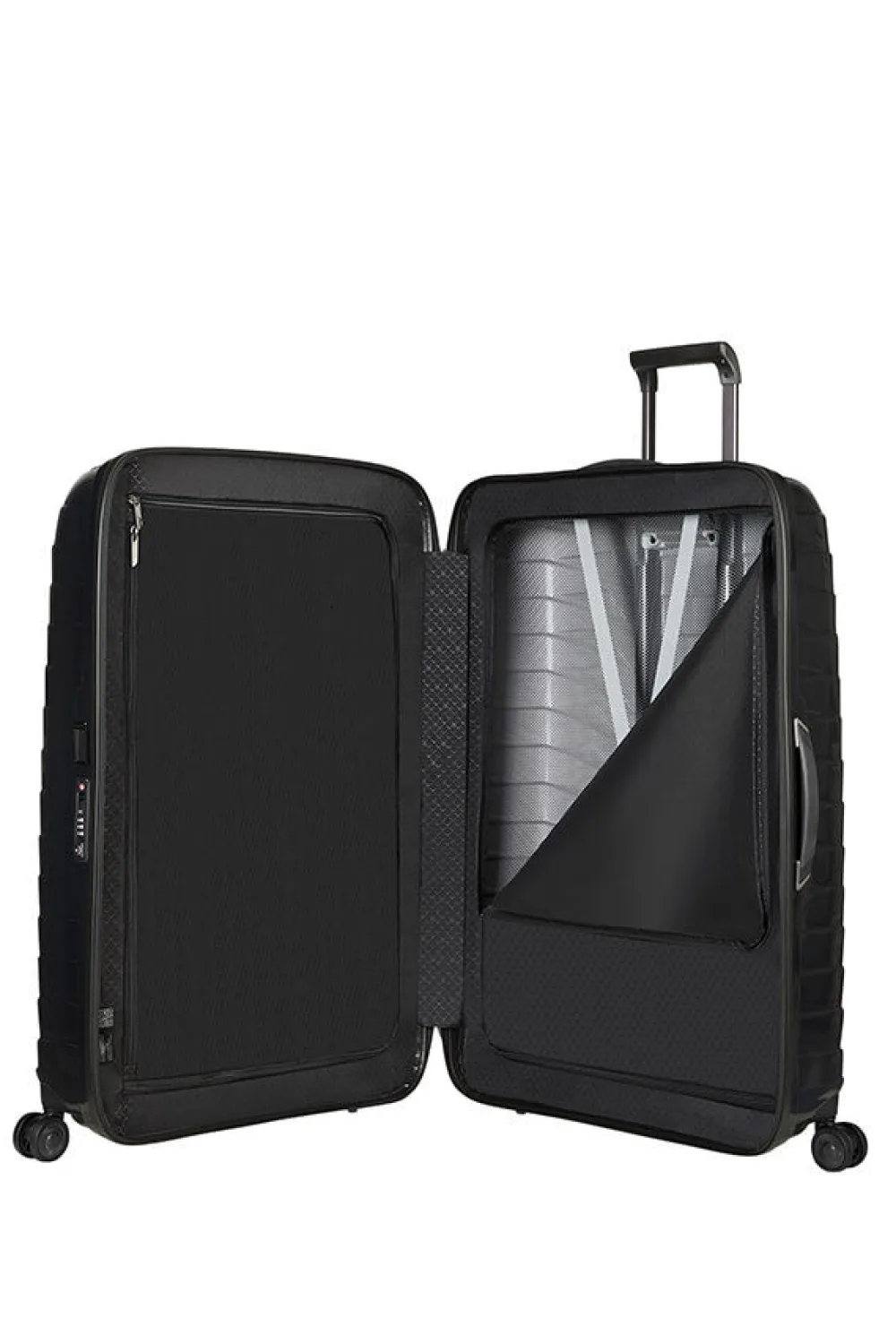 proxis_nelipyrinen_matkal_0-15.webp Samsonite Proxis Nelipyöräinen matkalaukku 86cm Black Outlet
