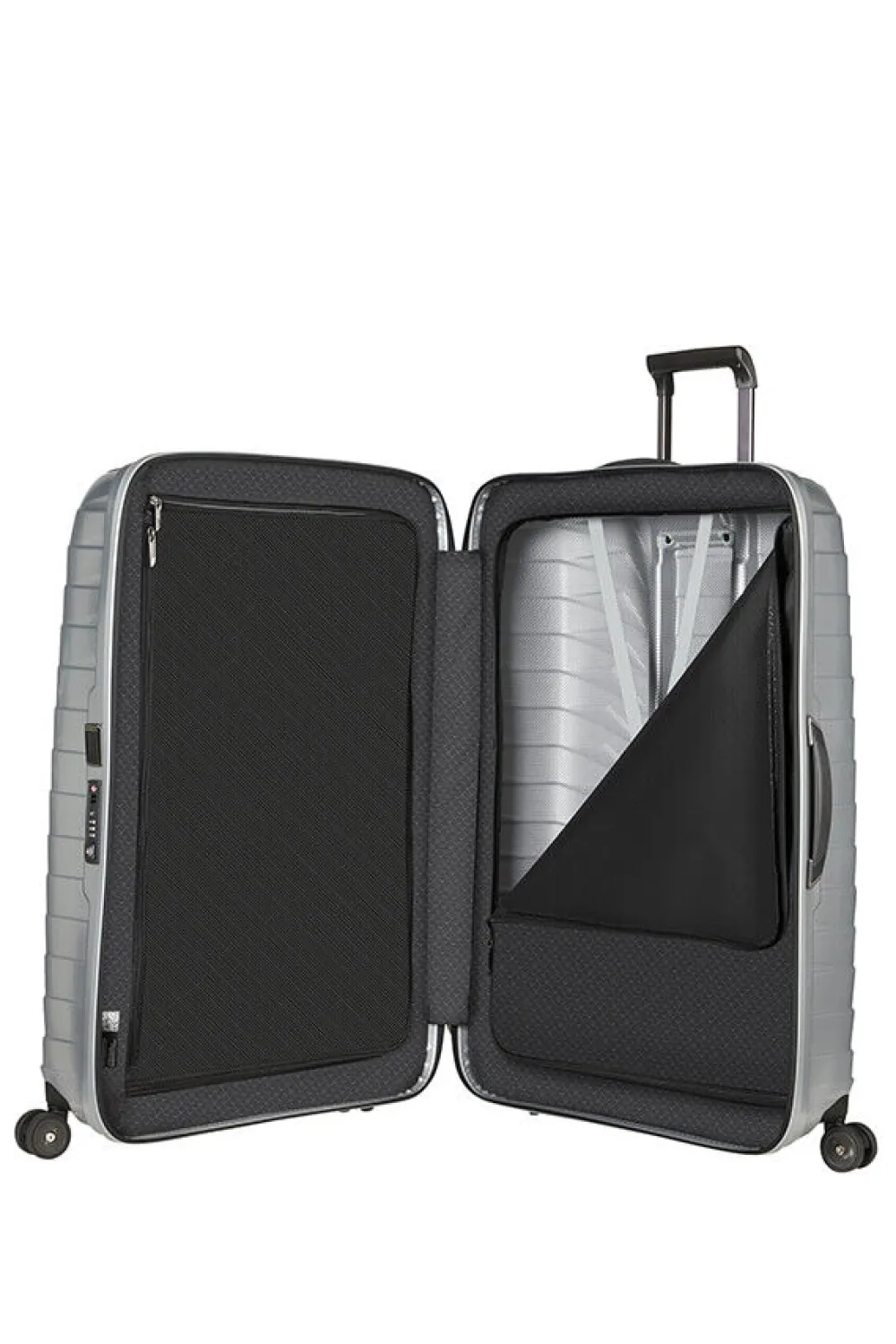 proxis_nelipyrinen_matkal_1-12.webp Samsonite Proxis Nelipyöräinen matkalaukku 81cm Silver Outlet